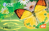 Lxpack.com Grand Rise The Butterfly Animation Effect Lenticular Phone Card