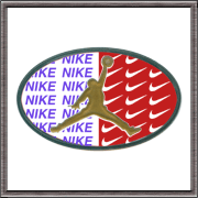 Lenticular 3D Nike Shoes Logo